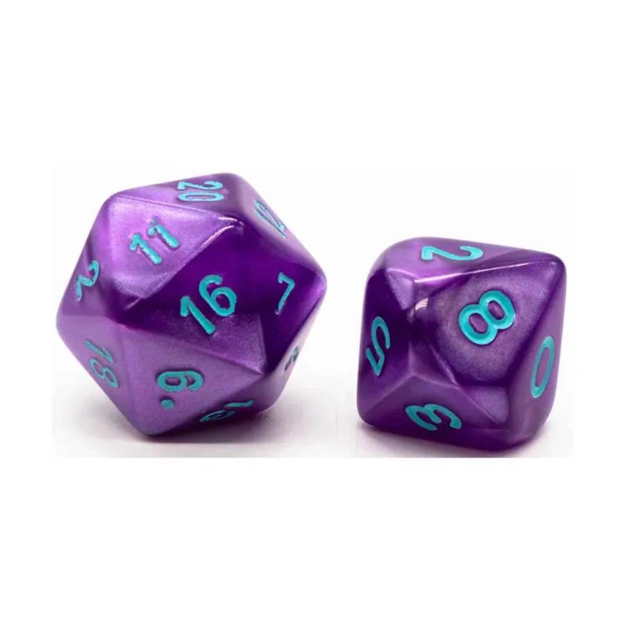 

Шелковый Фиолетовый - Ассорти (2), Dice - Silk (Crystal Caste)