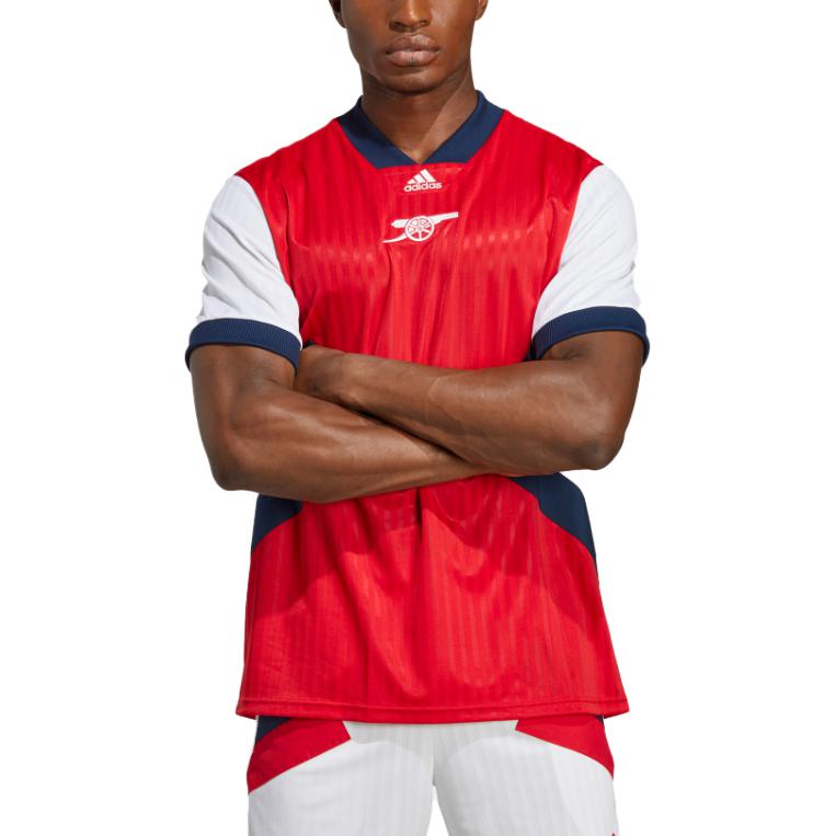 Футболка мужская Arsenal светло-алая Adidas — фото 4