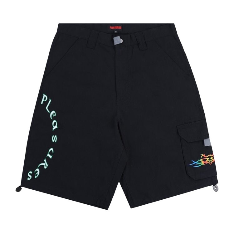 

Шорты Pleasures Adventure Cargo Shorts, черный