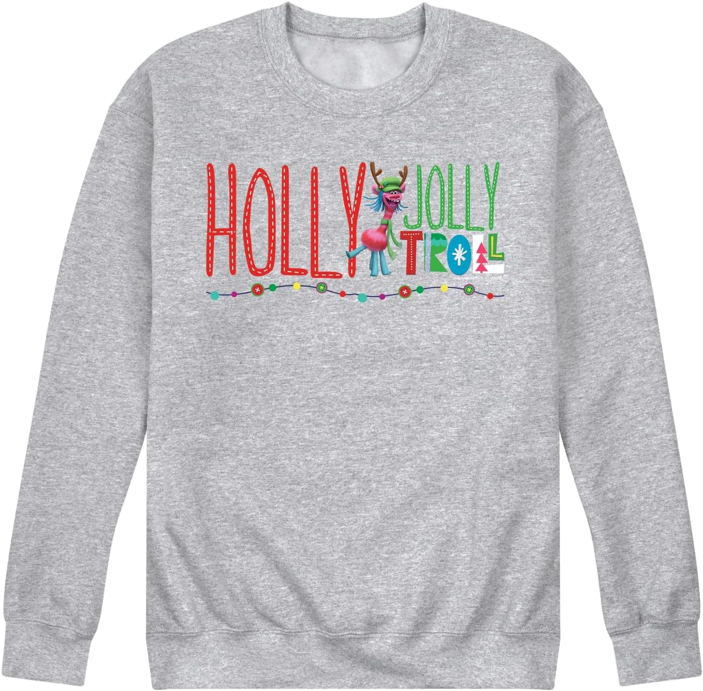 

Толстовка Trolls Movie - Christmas - Holly Jolly Troll - Cooper HYBRID APPAREL