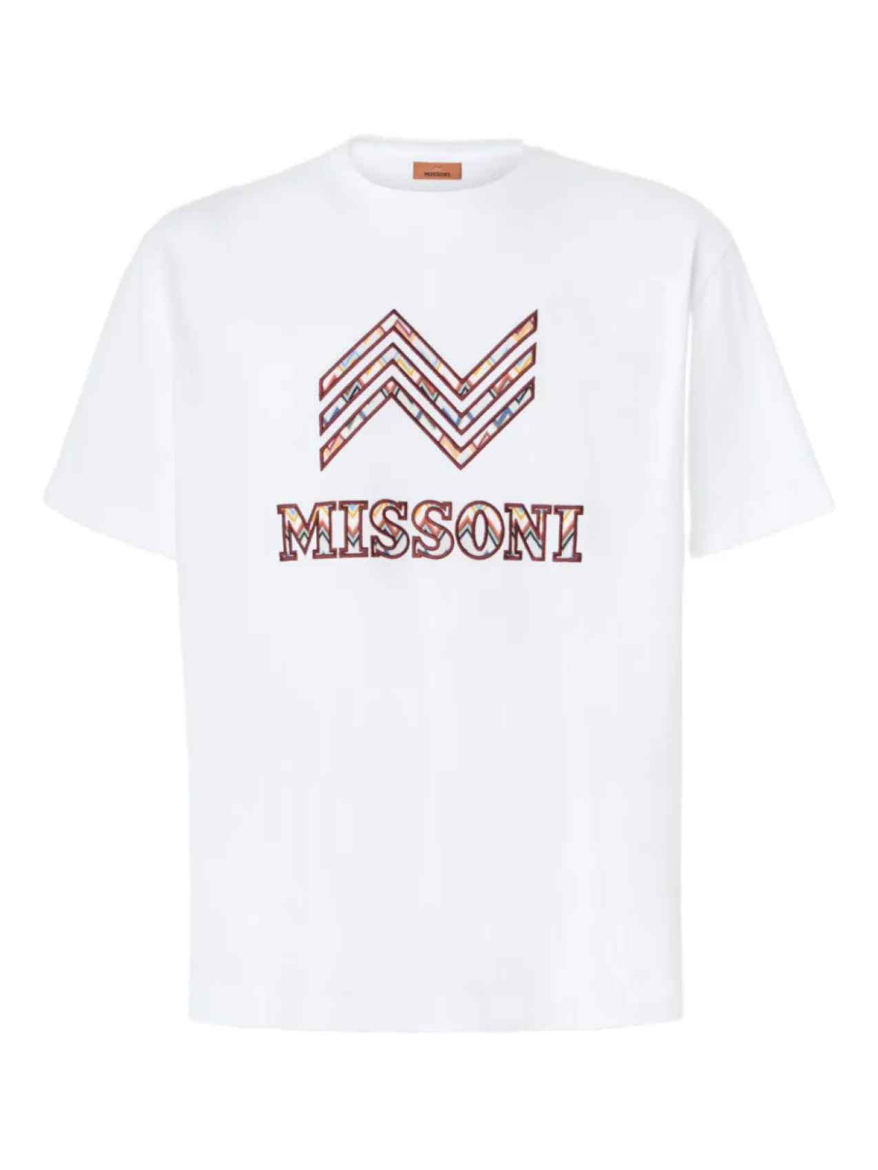 

Футболка с вышитым логотипом Missoni, белый