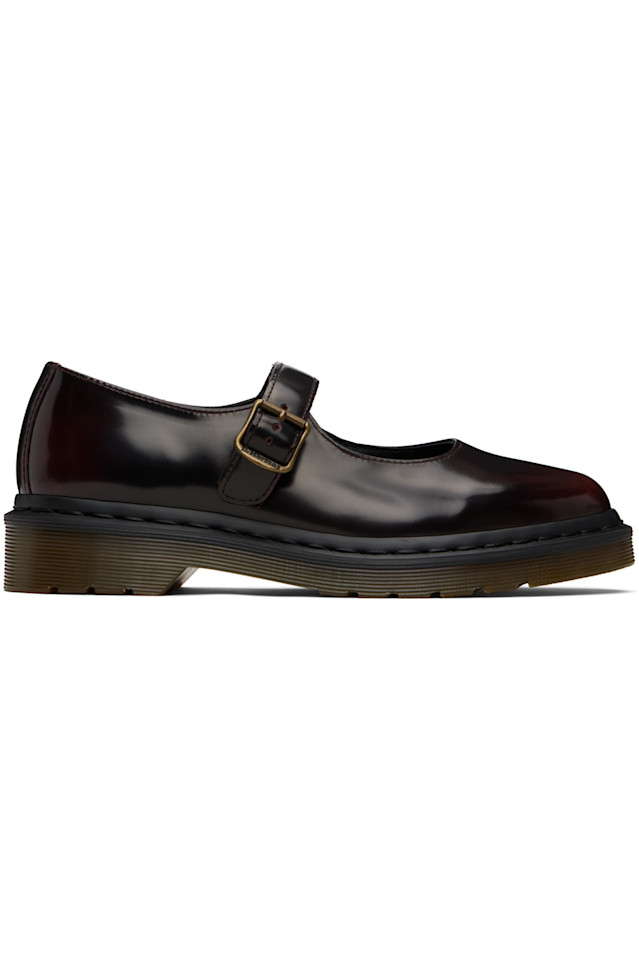 Эльфи балетки Mary Jane Dr. Martens, красный