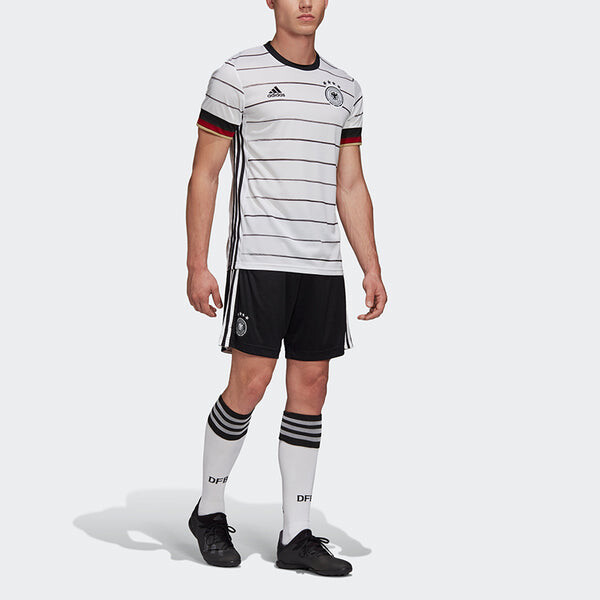 Шорты dfb h sho сборная германии домашний футбол футбол спортивные шорты Adidas, черный — фото 3