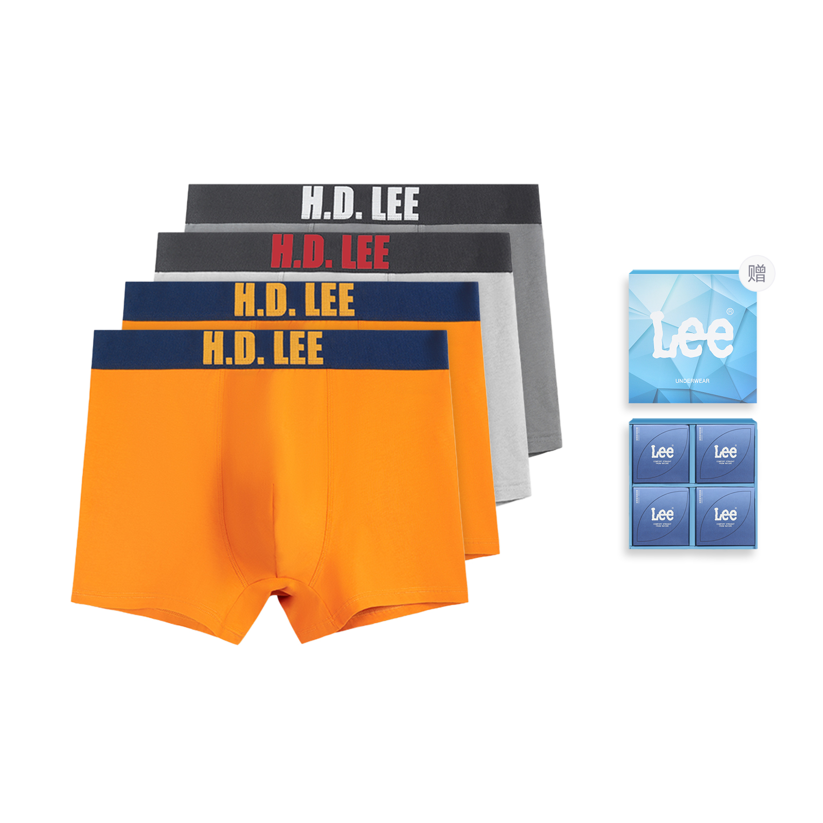 

Lee Sunset 4.0 подарочный набор мужского белья 4 шт