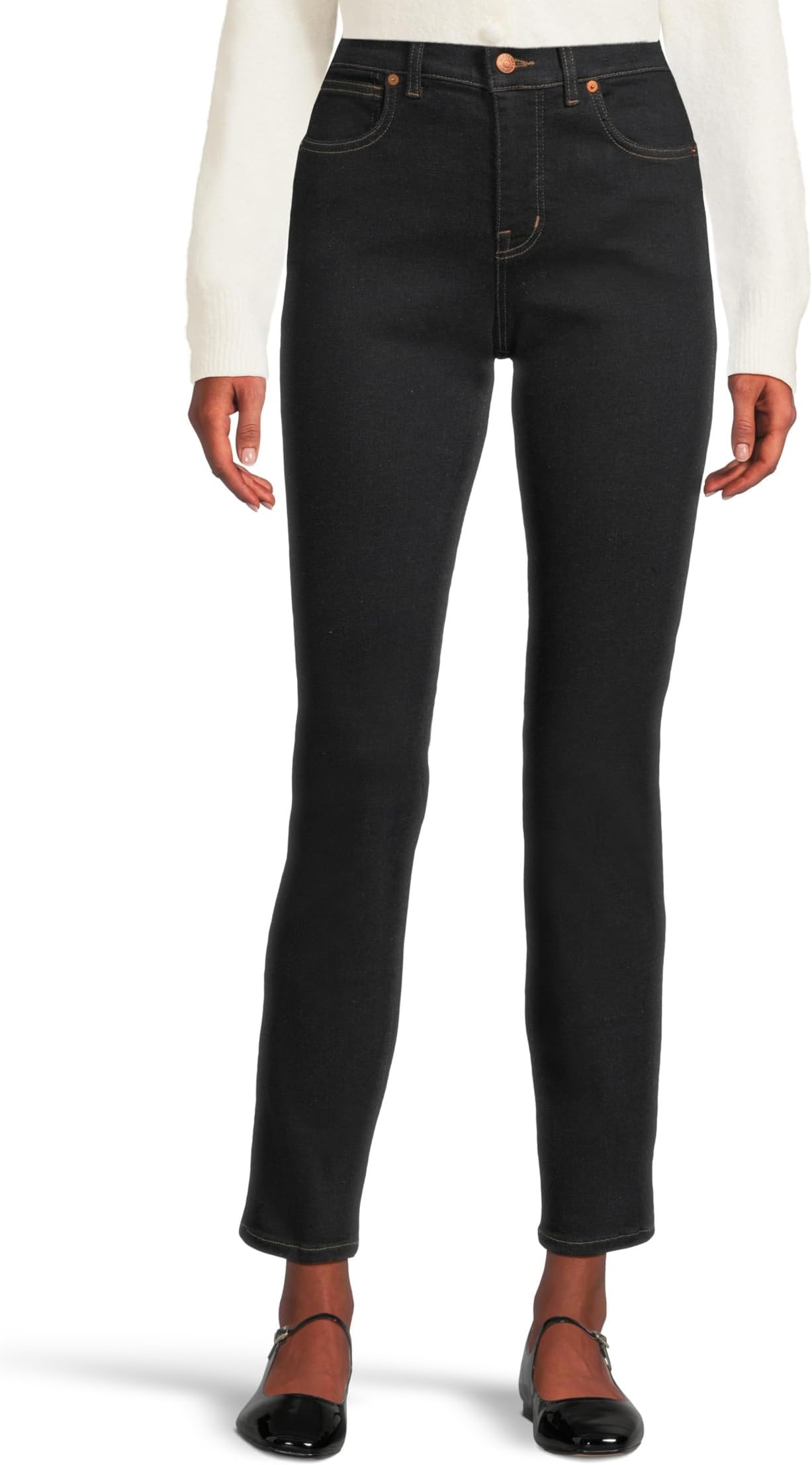 

Джинсы Madewell Stovepipe In Rinse Wash, цвет Rinse Wash