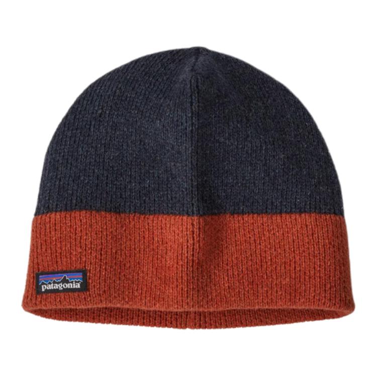 

Patagonia Переработанная шерстяная вязаная шапка унисекс черная, Black