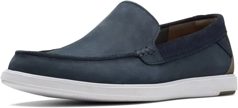 Мужские лоферы Clarks Bratton, Black (Black Leather)