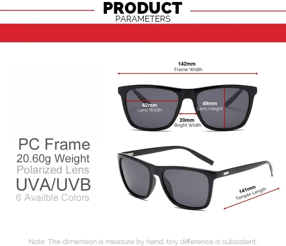 

Квадратные поляризованные солнцезащитные очки для мужчин, модный дизайн, защитные солнцезащитные очки для женщин, поляризованные очки для водителей UJNHGQ, 6 Tea Tea
