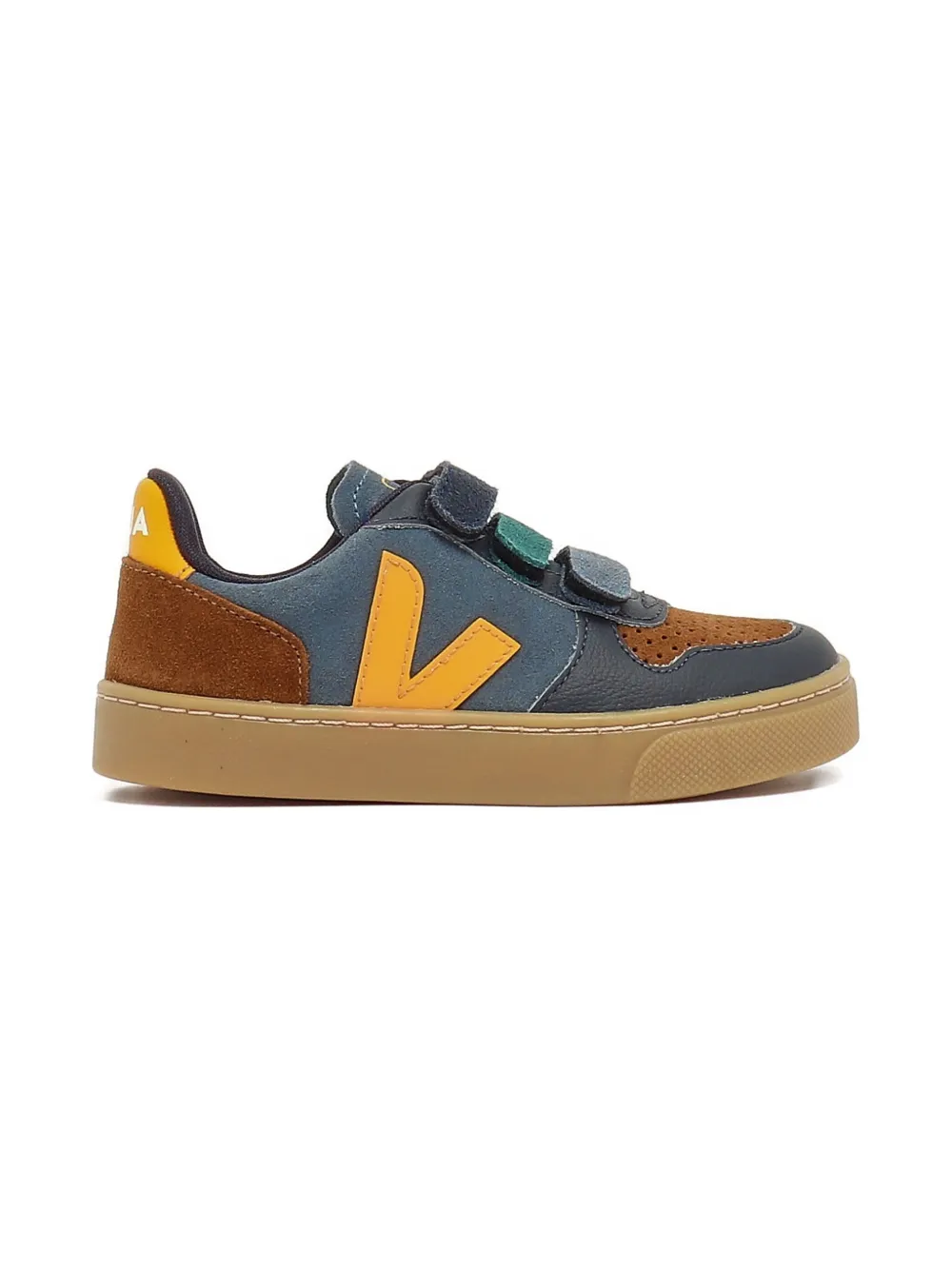 

Кроссовки на липучках VEJA Kids, серый