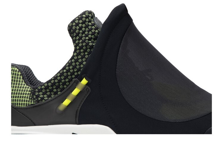 Кроссовки Nike Comme Des Garçons Homme Plus x Air Presto Foot Tent 'Anthracite Lemon', черный — фото 2