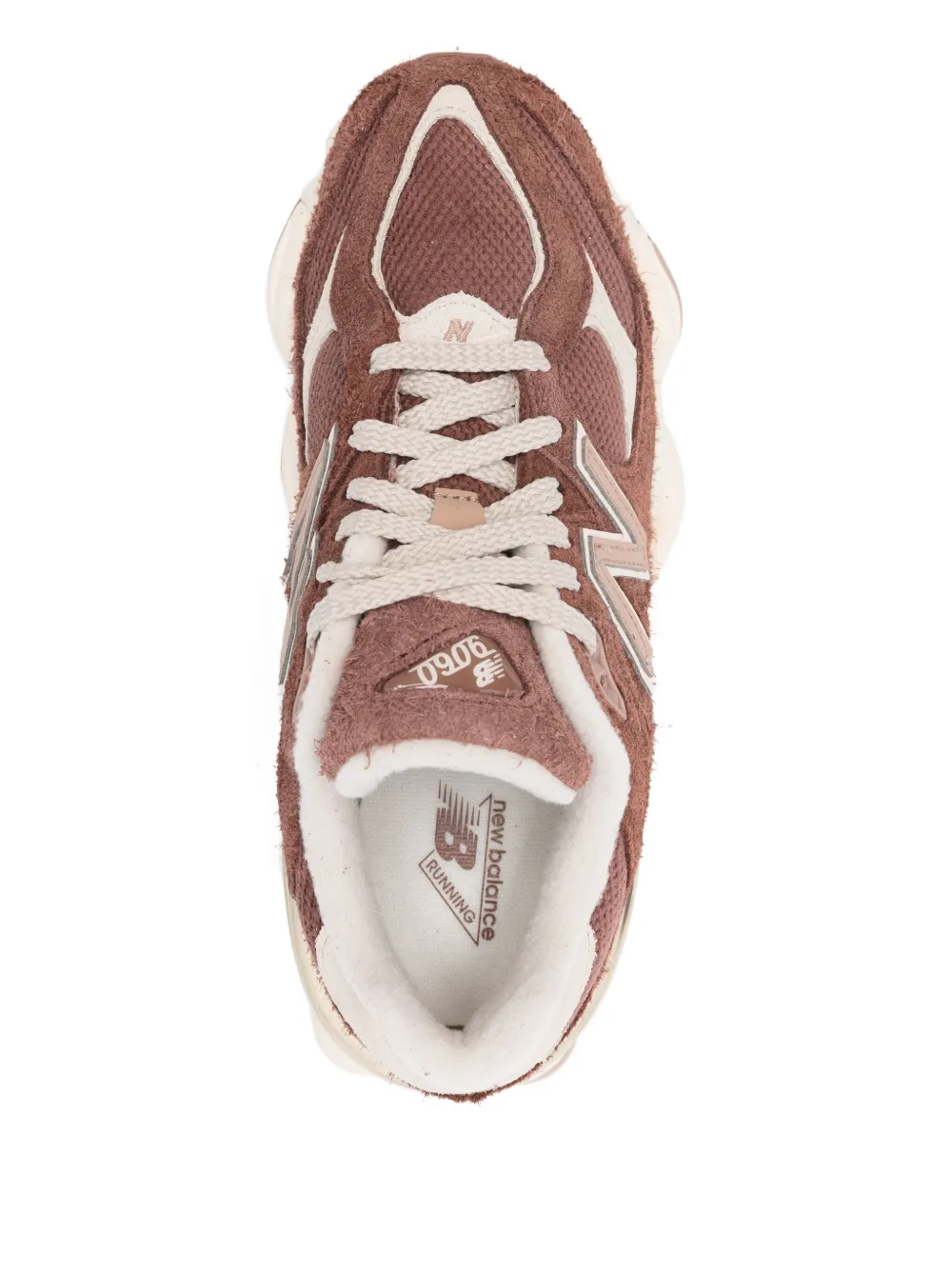 Кроссовки с замшевыми вставками New Balance, красный — фото 4