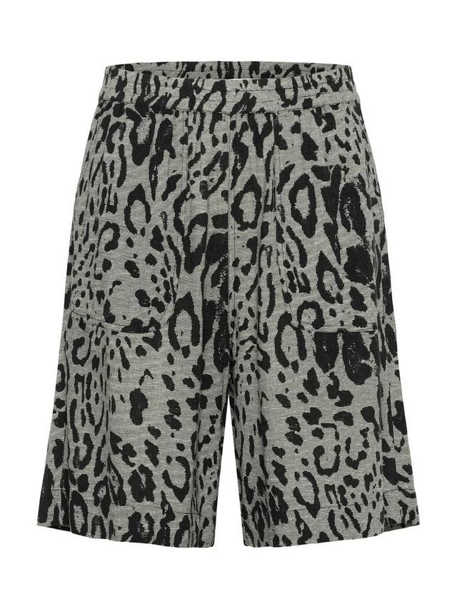 

KAmilia шорты с эластичной талией из льняной смеси KAFFE, Multi