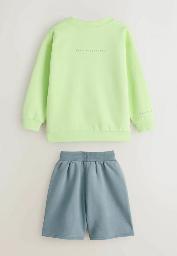 Спортивный костюм стандартного кроя Baker By Ted Baker, Lime Green Grey — фото 2