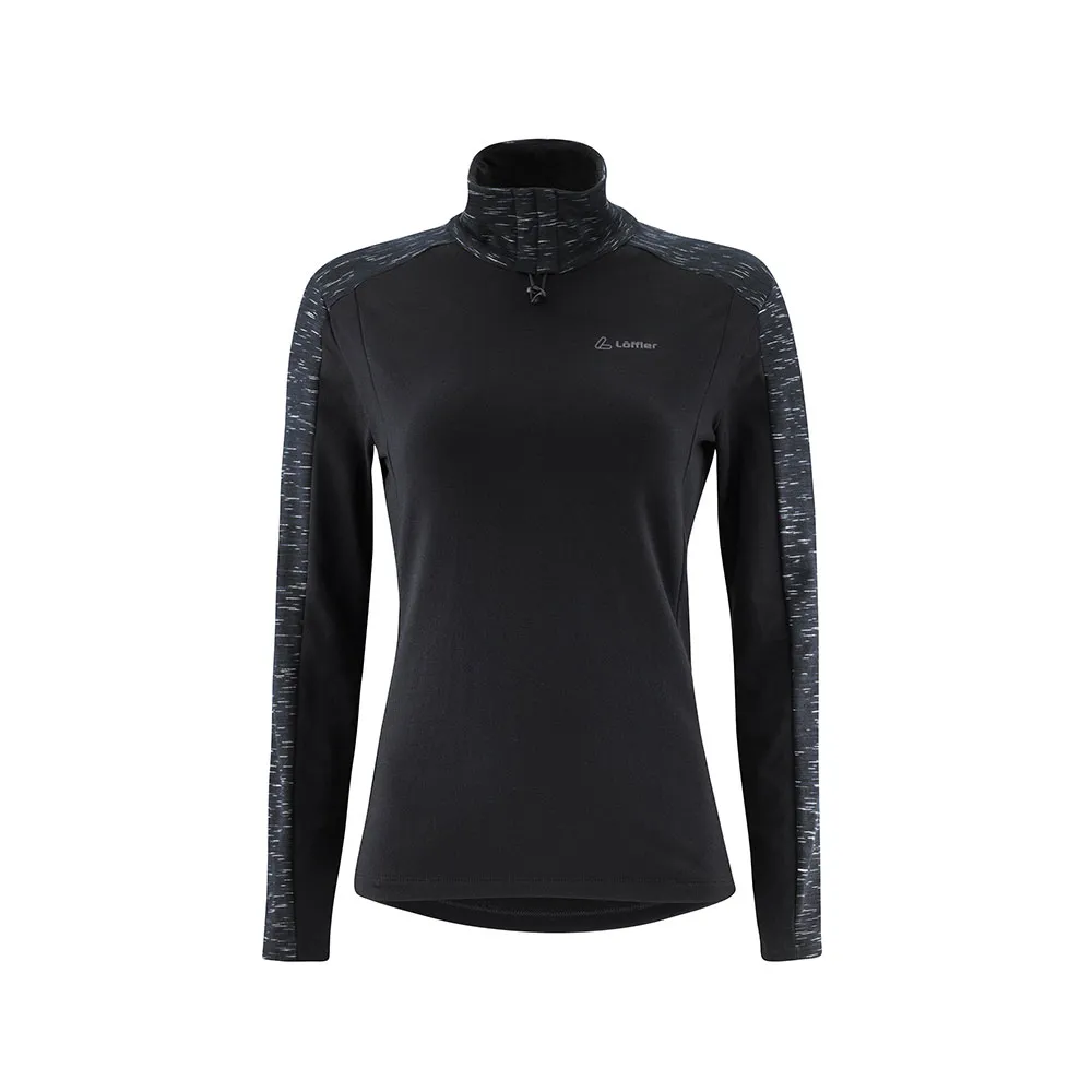

Толстовка Loeffler Turtleneck Starlit Transtex, черный