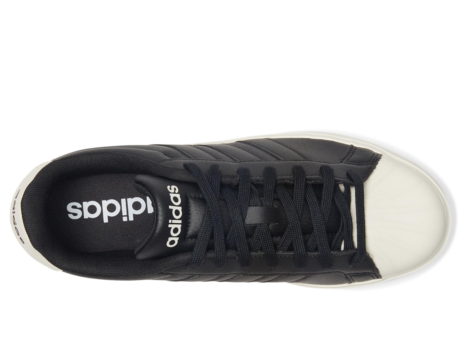 Кроссовки adidas Streettalk, цвет Black/Black/Off-White — фото 2