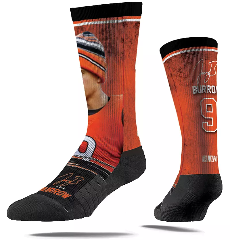 

Носки с профилем Strideline Cincinnati Bengals Joe Burrow