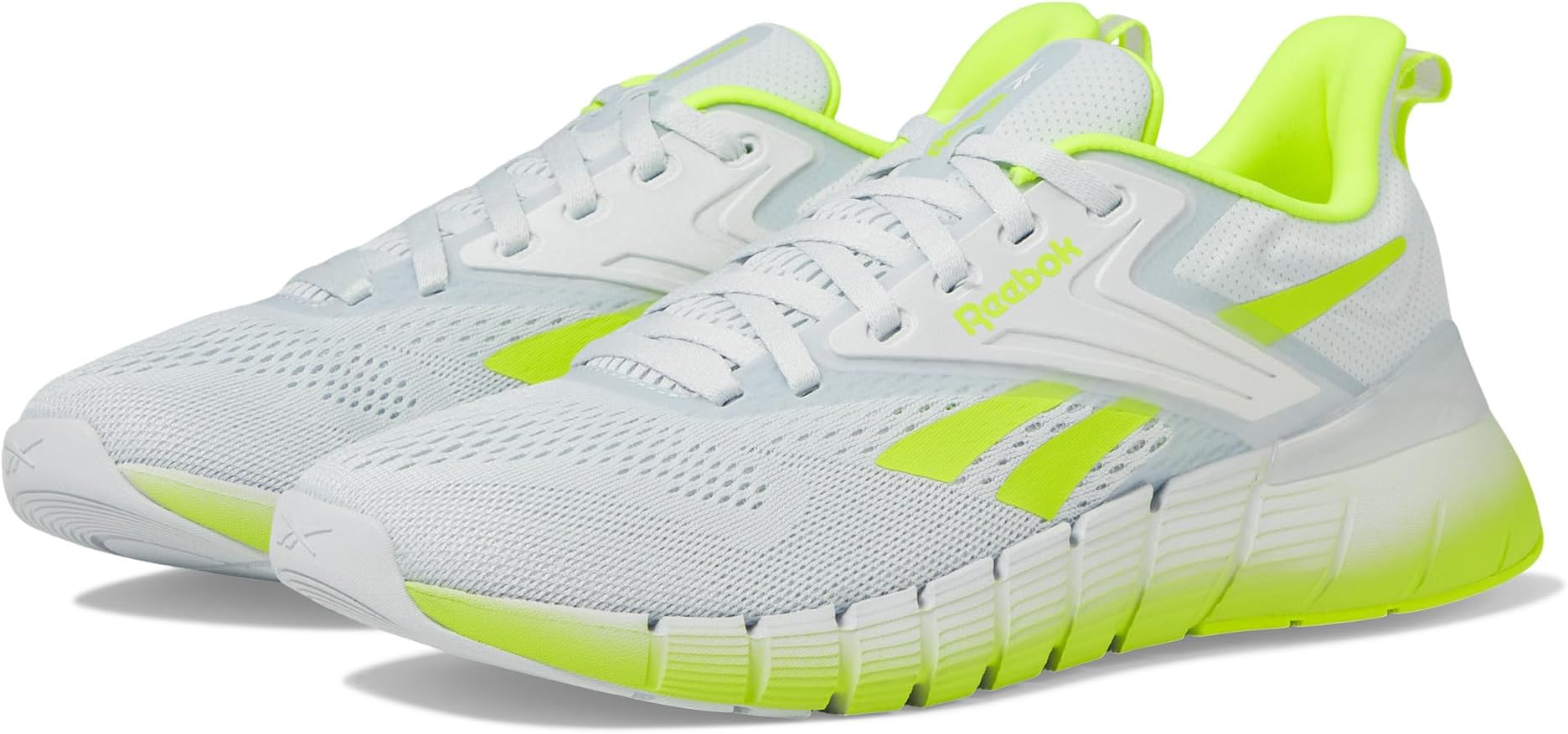 

Кроссовки Reebok Nano Gym, цвет Moon/Digital Lime/White