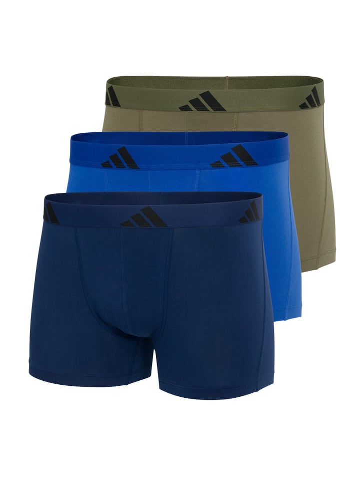 

Трусы боксеры adidas, цвет dunkelblau, royalblau, khaki