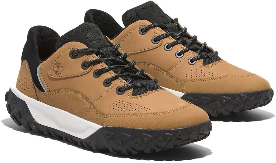 

Мужские кроссовки Timberland Greenstride Motion 6 Low на шнуровке, Wheat Nubuck W Black