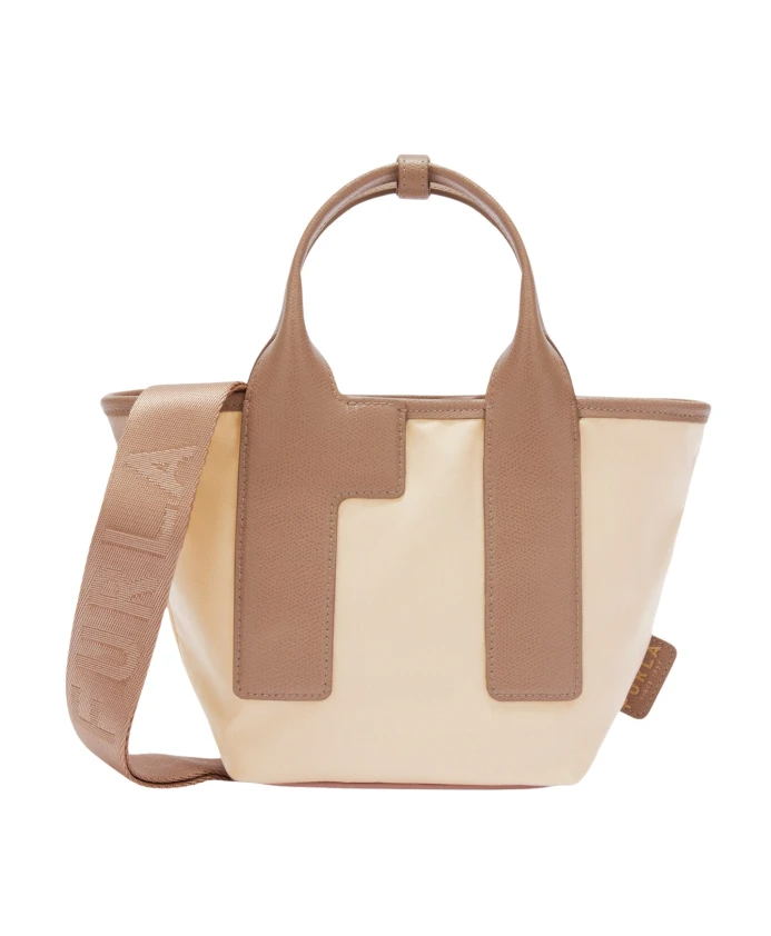 

Сумка Тоут Piuma Furla, бежевый