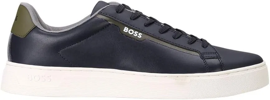 Кроссовки Men's Rhys_tenn_pusdth Tennis BOSS, Darkblue — фото 2