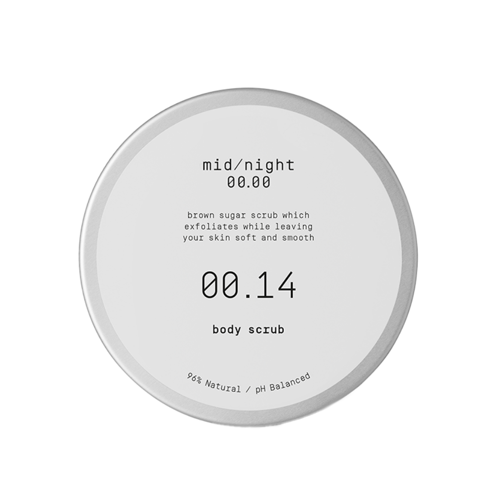 

Скраб для тела body scrub 00 14 Mid/Night 00.00, 200 мл