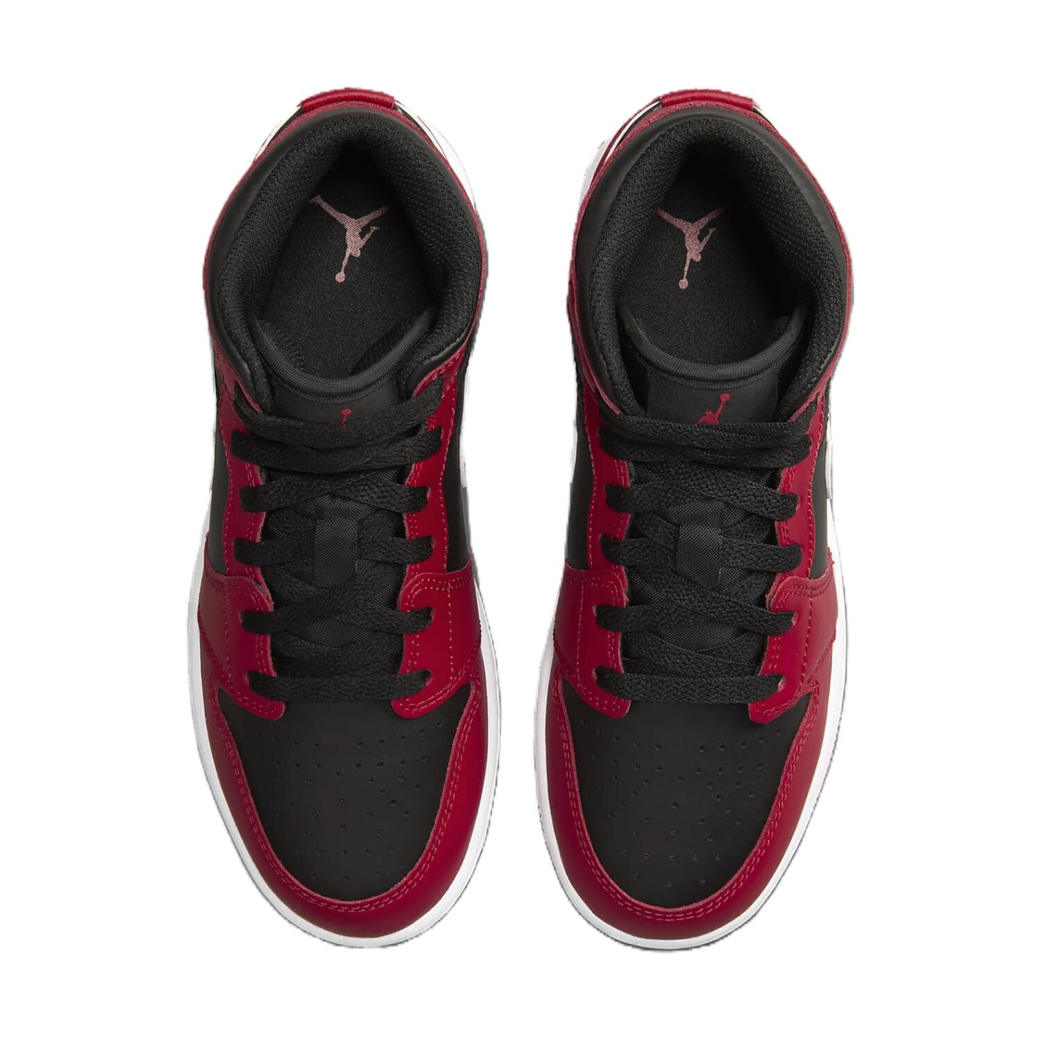 Баскетбольные кроссовки Air 1 Kids GS Jordan, черный/красный/белый — фото 4