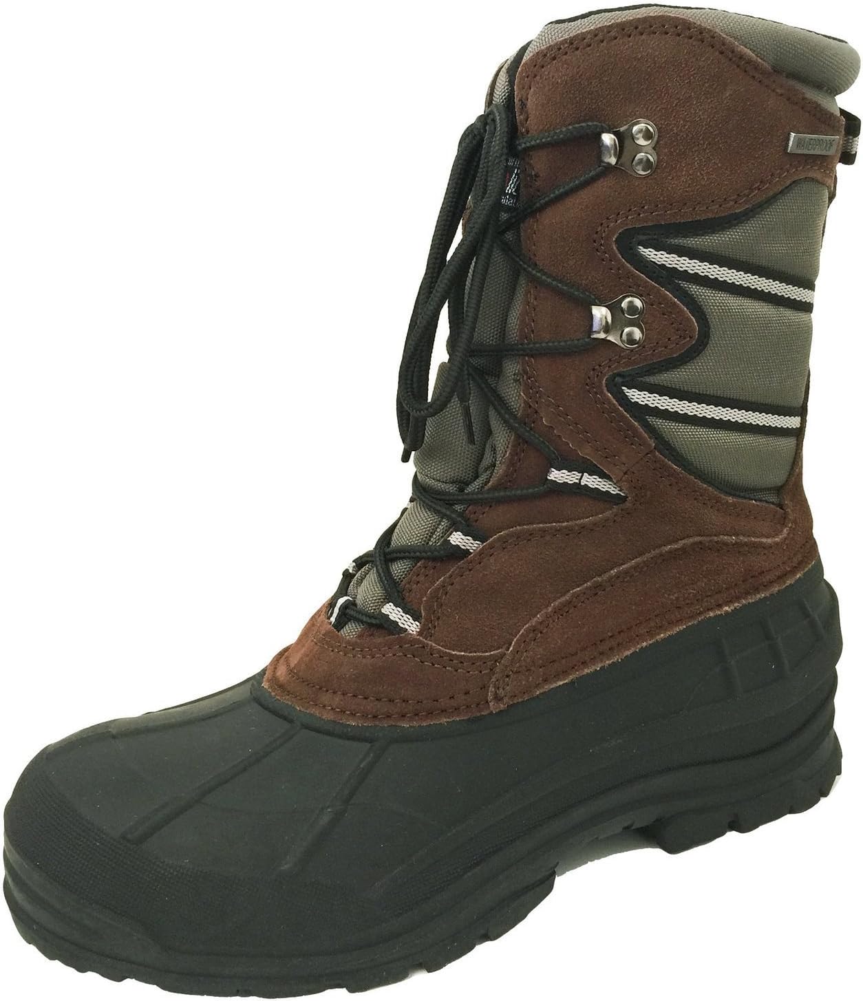 

Мужские зимние ботинки G4U-CXL A09SB для походов 10 на холодную погоду, водонепроницаемые, с теплоизоляцией Thermolite, теплые снегоступы для охоты и работы, черный/зеленый/песочный