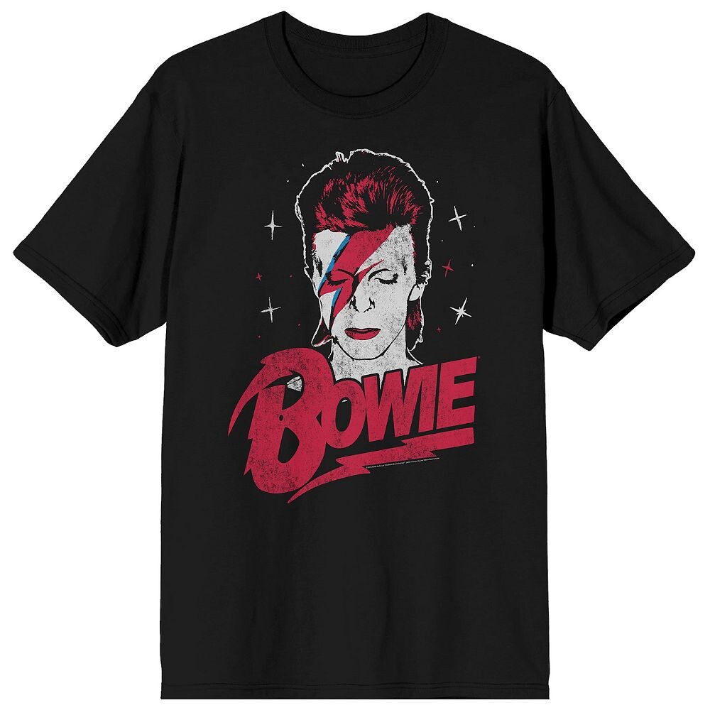 

Мужская винтажная футболка Bowie Face Licensed Character, черный