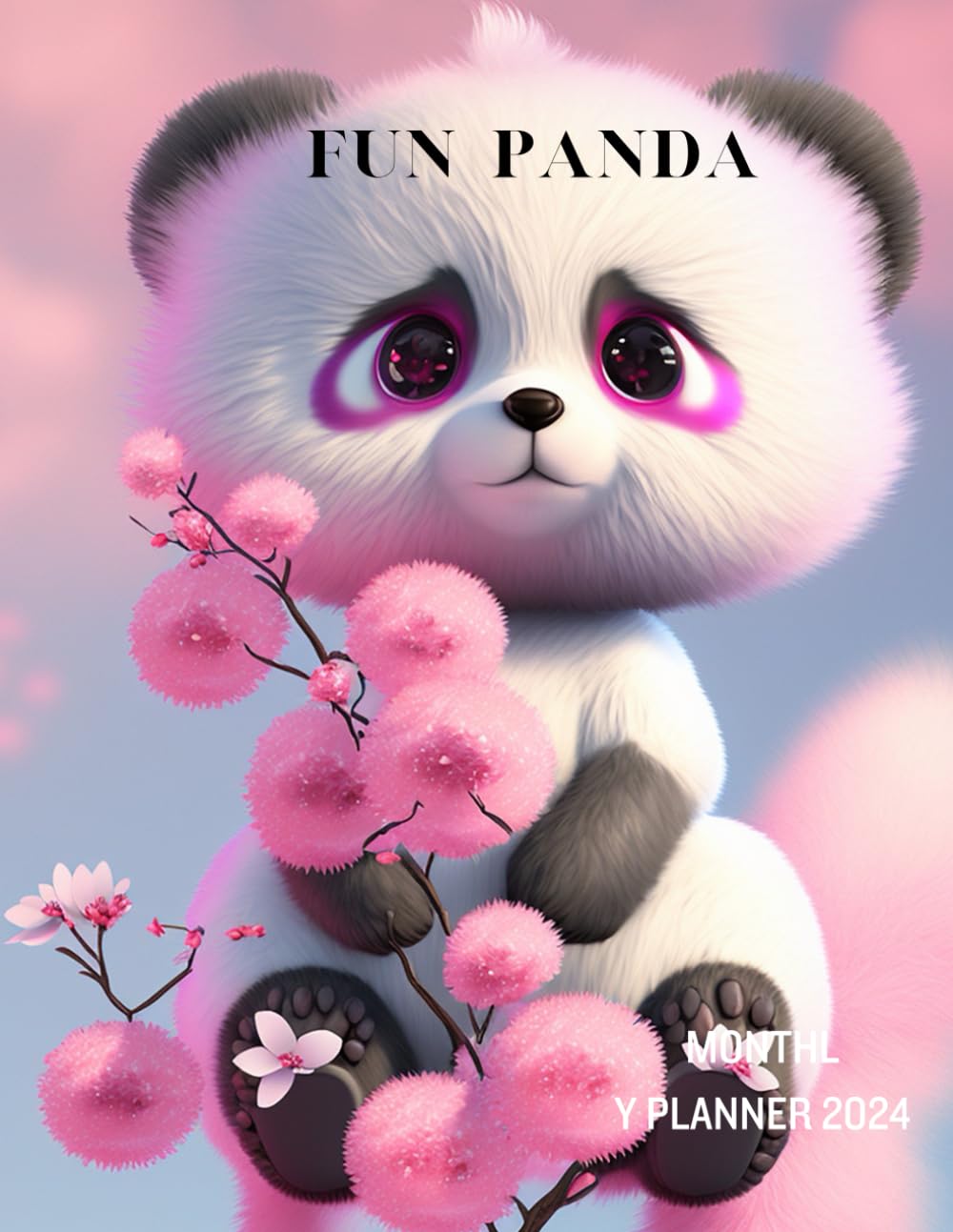 

FUN PANDA: Monthly Planner 2024 Excellent quality and colorful papers /Christmas - Birthday - Present - Novelty - Fun panda-2024 calendar