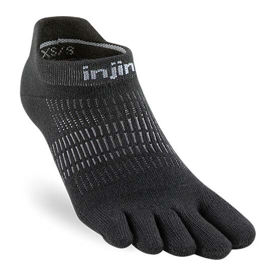

Носки Injinji Run Lightweight No-Show, черный
