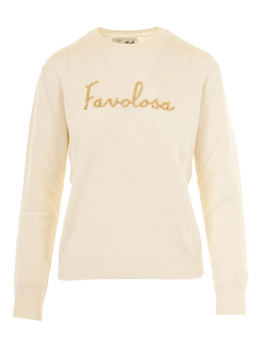 

Свитер с вышивкой New Queen Mc2 Saint Barth, нейтральный