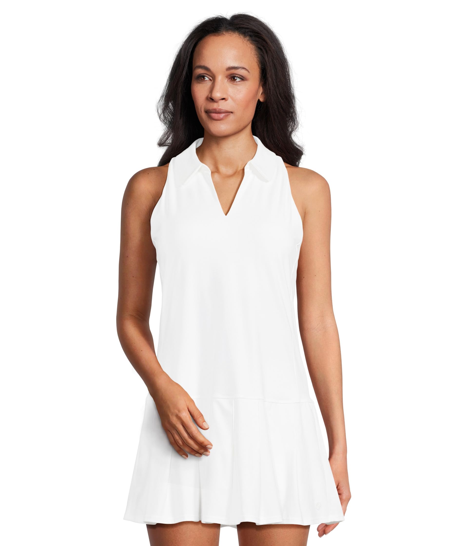 

Платье Lilly Pulitzer Dania Pleated Dress Upf 50, Resort White