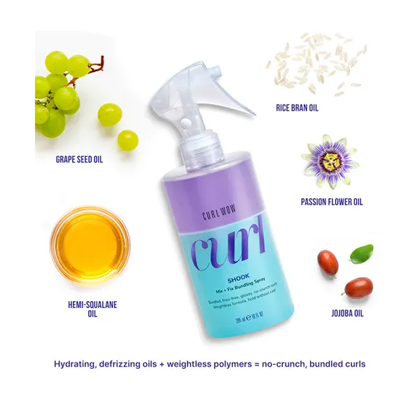 Двухфазный капиллярный спрей встряхиваемый Curl Color Wow, 295 ml — фото 4
