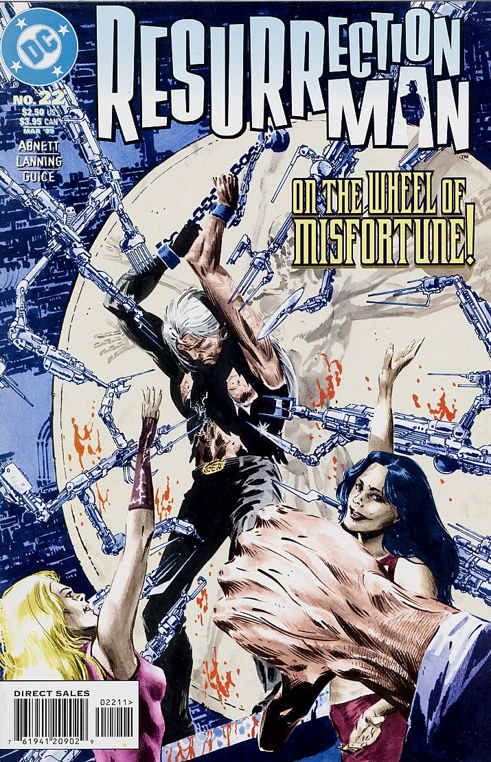 

Resurrection Man 22 (On The Wheel of Misfortune) (DC Comics)