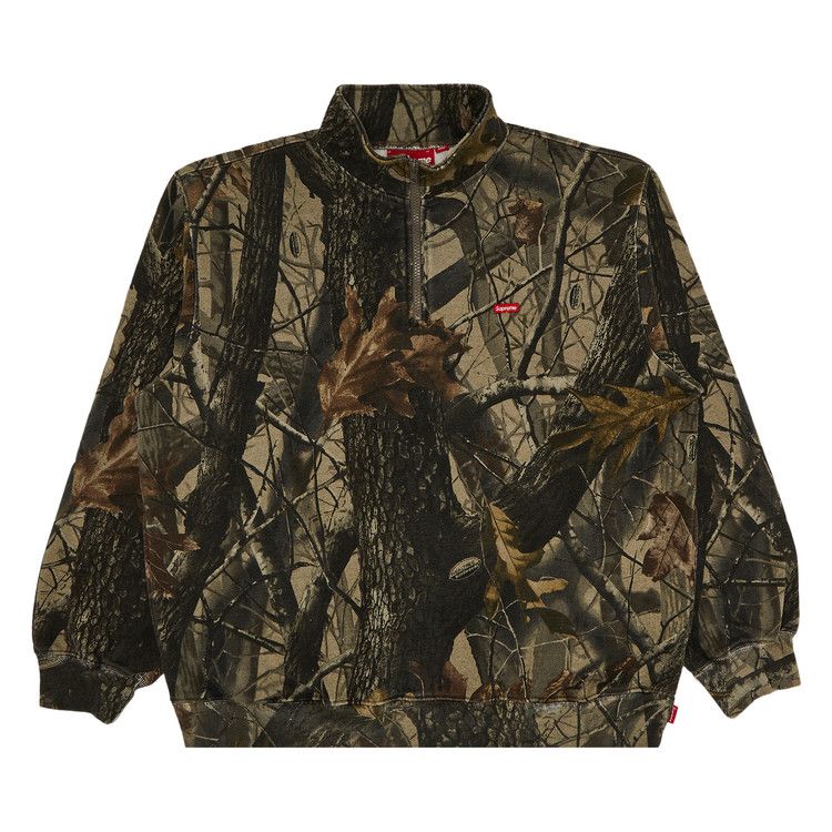 

Пуловер Supreme Small Box Half Zip Pullover, Realtree Hardwoods Camo