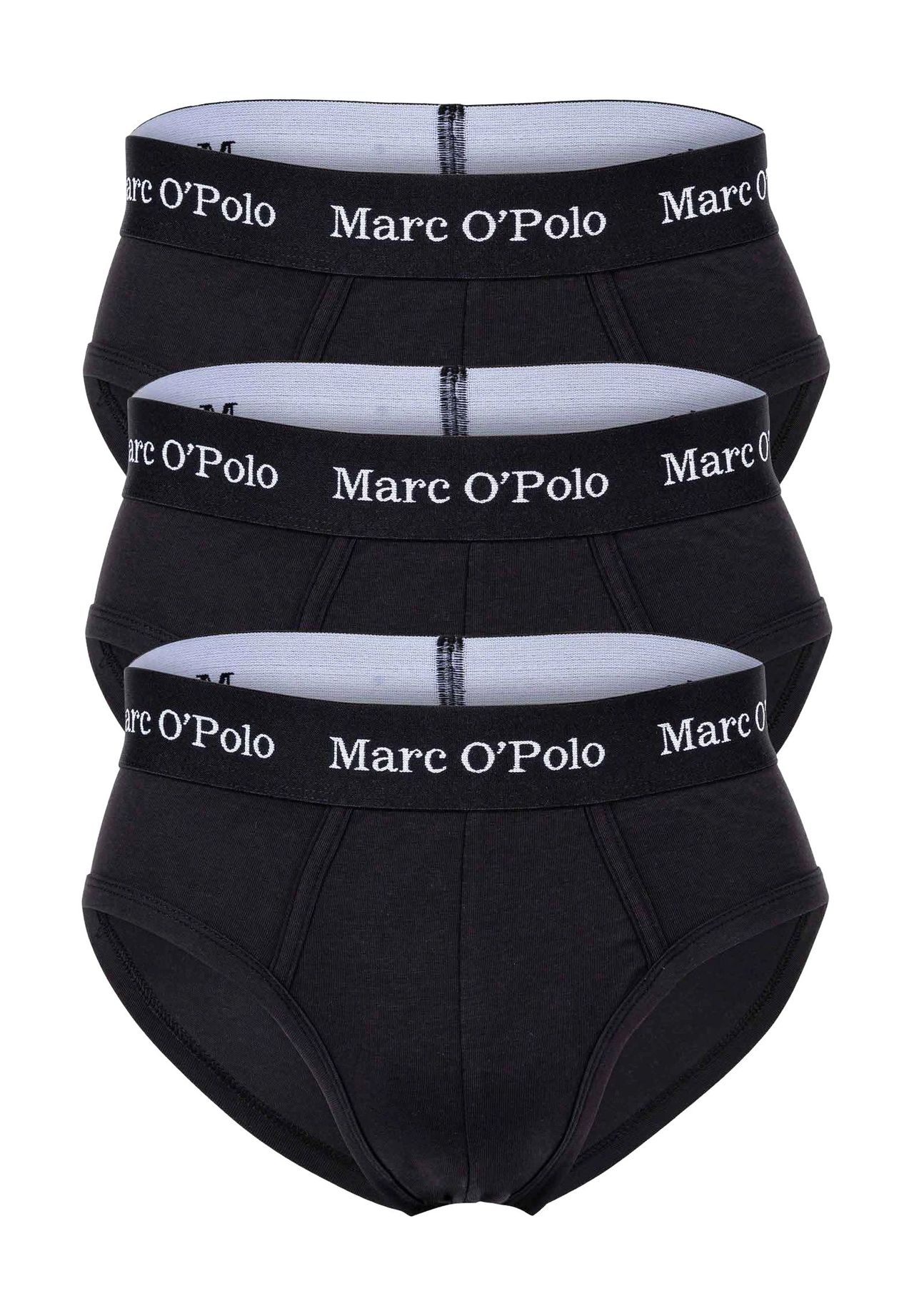 

Набор из 3 мужских трусов Essentials с поясом с логотипом Marc O'Polo, черный
