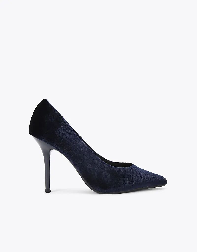 Туфли на каблуке KG Kurt Geiger Nala темно-синего цвета