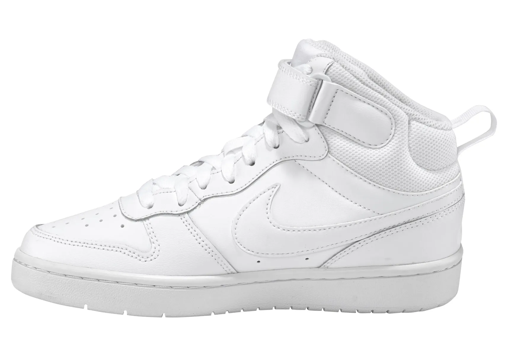 Кроссовки Nike Sportswear "Court Vision Mid", дизайн по стопам Air Force 1, белый — фото 3