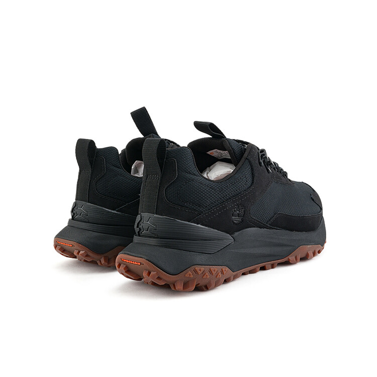 Кроссовки мужские низкие коричневые/красные Timberland — фото 3