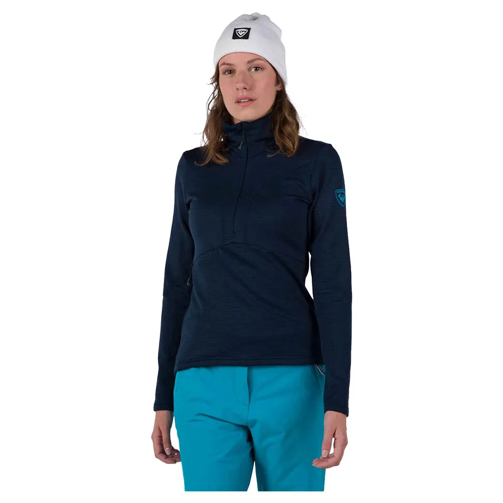 

Флис Rossignol Blackside half zip, синий
