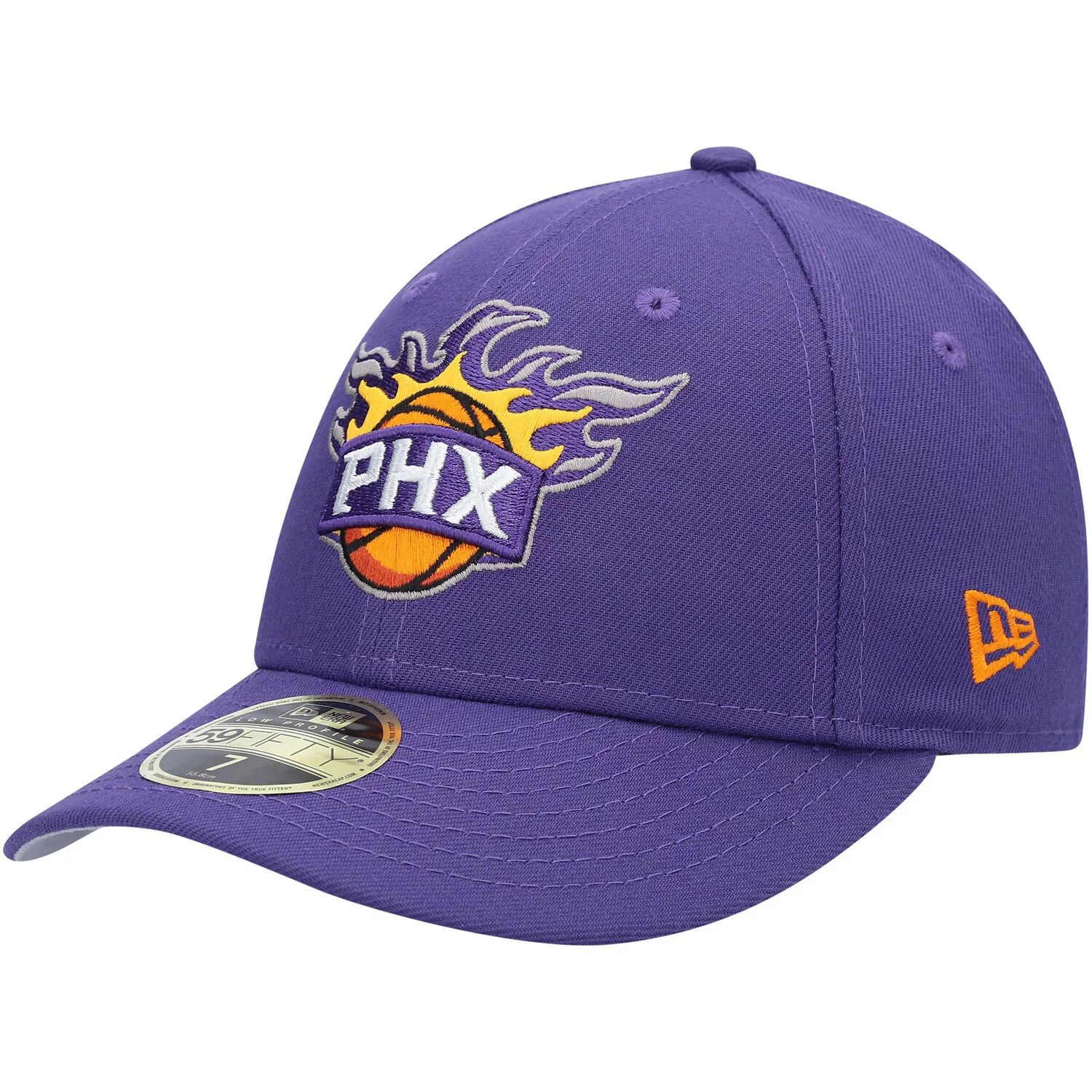 

Мужская низкопрофильная приталенная шляпа New Era Purple Phoenix Suns Team 59FIFTY