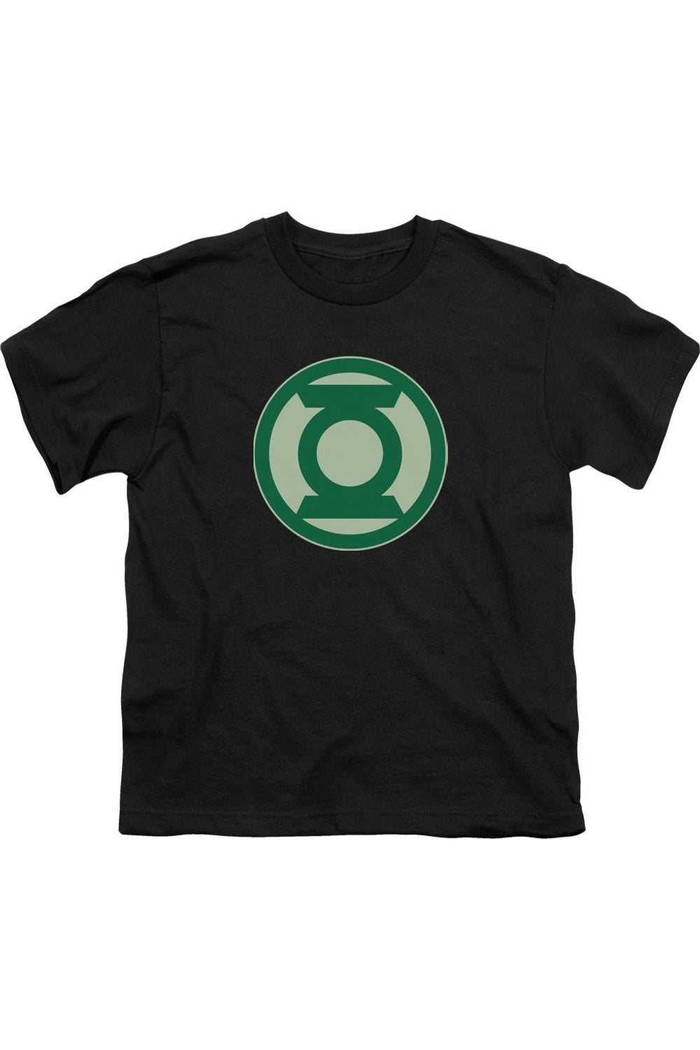 

Футболка с коротким рукавом Green Lantern с зеленым символом для детей Gildan