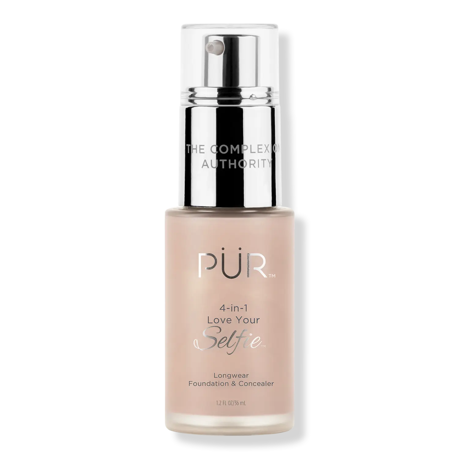 

Тональный крем и консилер 4-в-1 Love Your Selfie Longwear Foundation & Concealer PÜR, MP3 Buff (light blush medium with pink undertones)