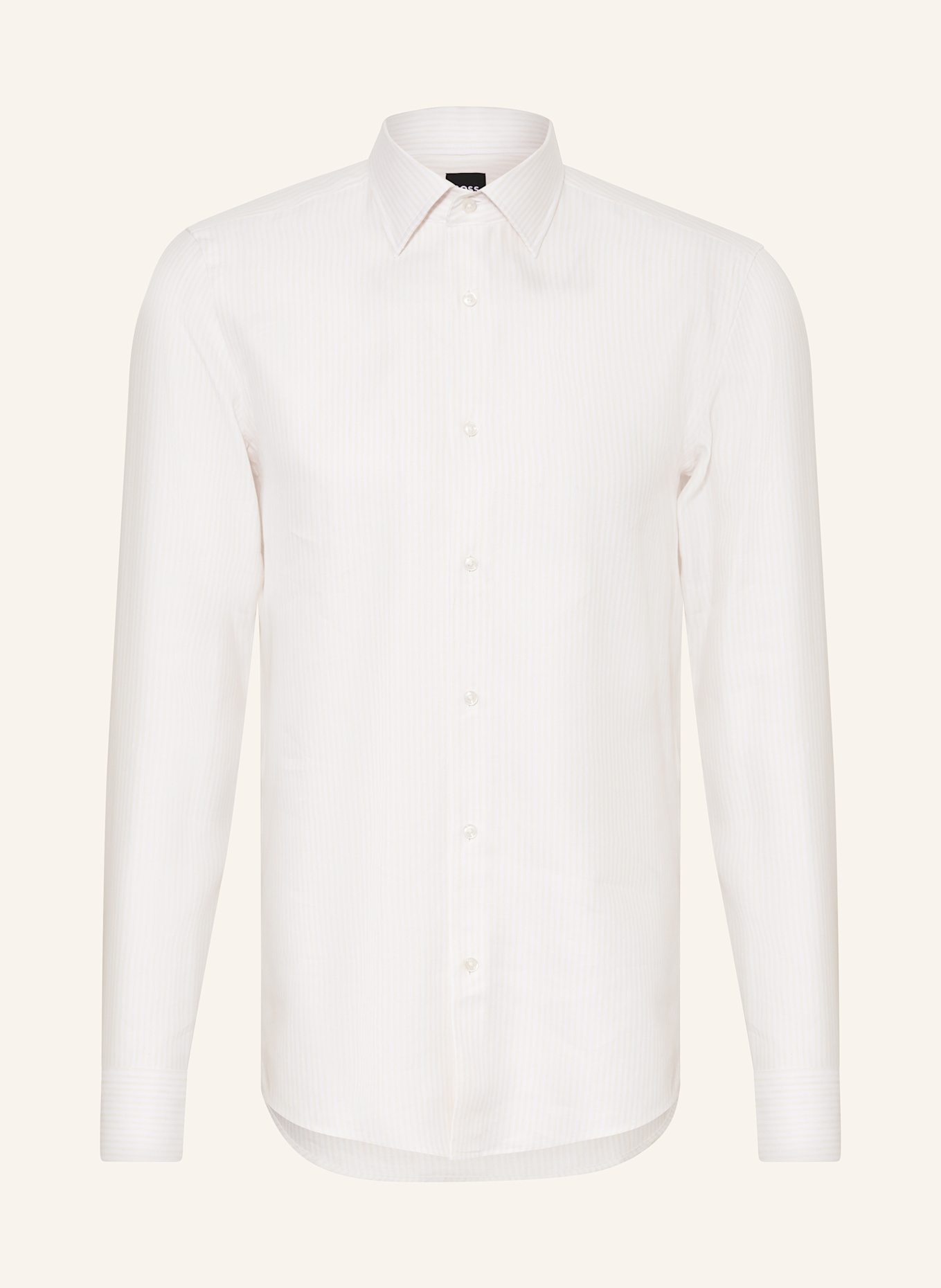

Рубашка Hank slim fit с льном Boss, мультиколор