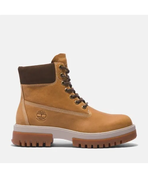 Ботинки водонепроницаемые Timberland с шнуровкой, цвет пшеничный