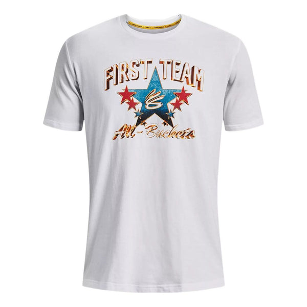 

Футболка curry all star game t-shirt 'white' Under Armour, белый
