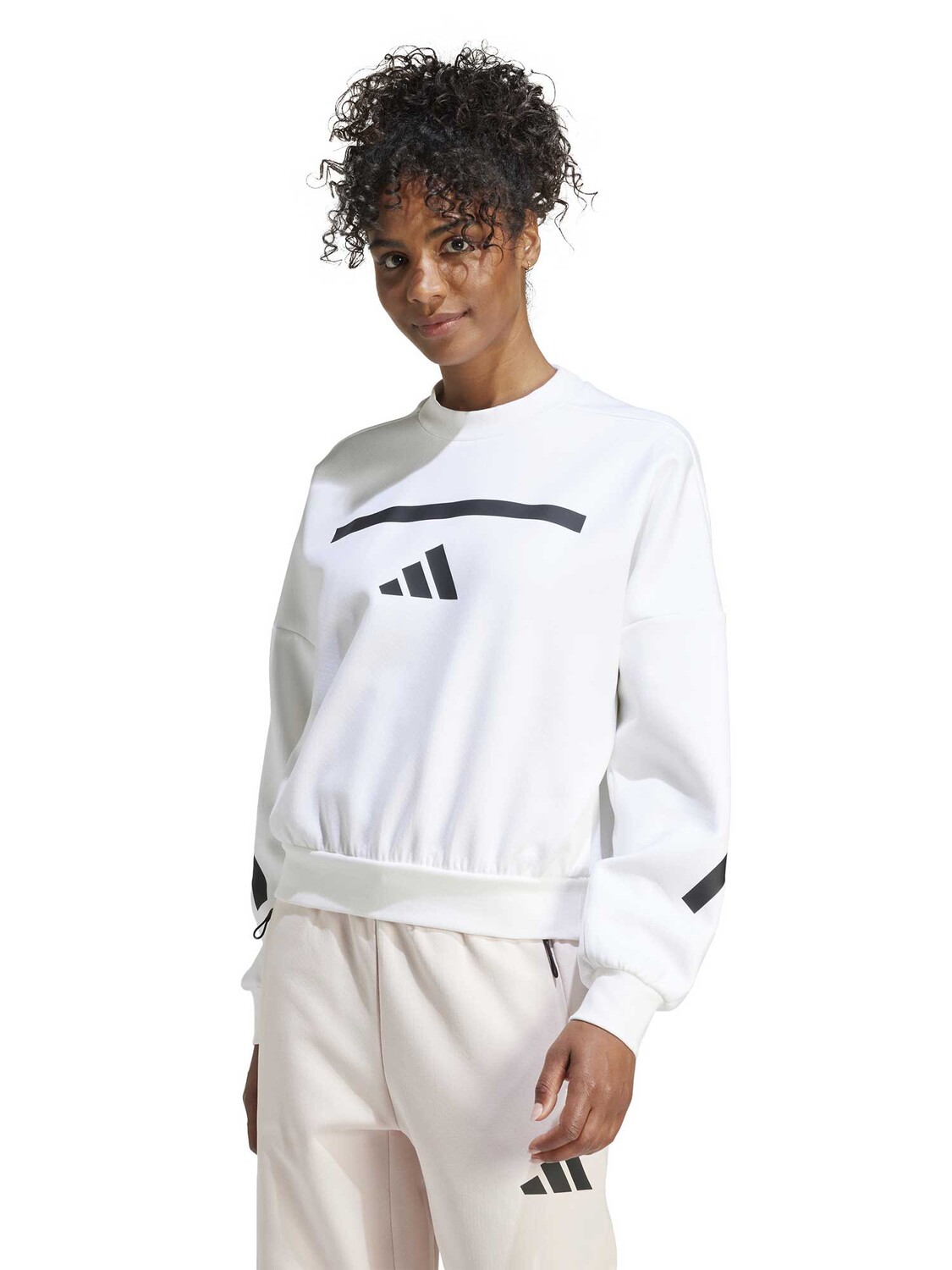 

Блуза Adidas Sportswear Z.N.E. Sweatshirt, белый