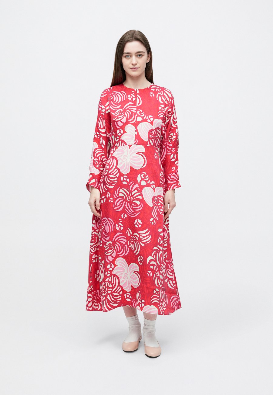 

Платье Marimekko RYTMI TORSTAI, Red/Light Turquoise/Pink/Red