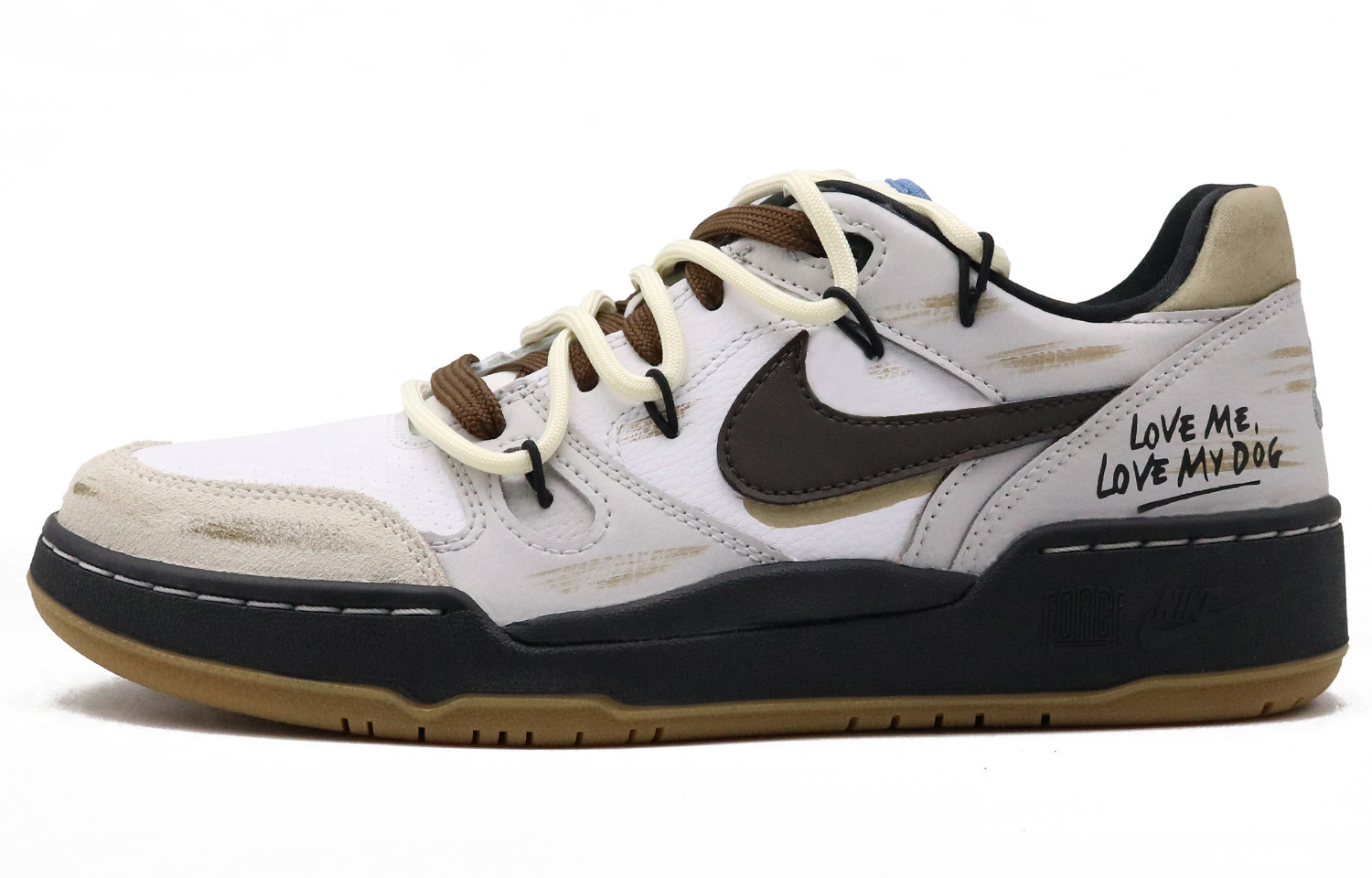 

Nike Кроссовки для скейтбординга Full Force Low Top, мужские, черные
